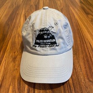 Pilot Mountain State Park Light Gray Cap by Port Authority